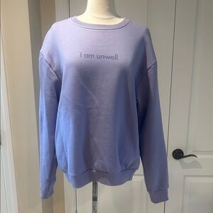 Barstool Unwell Lavender Sweatshirt